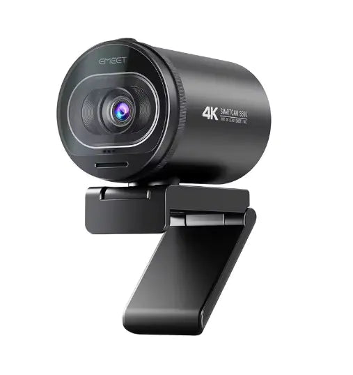 4K Portable Mini Broadcast Webcam - Neutral Office