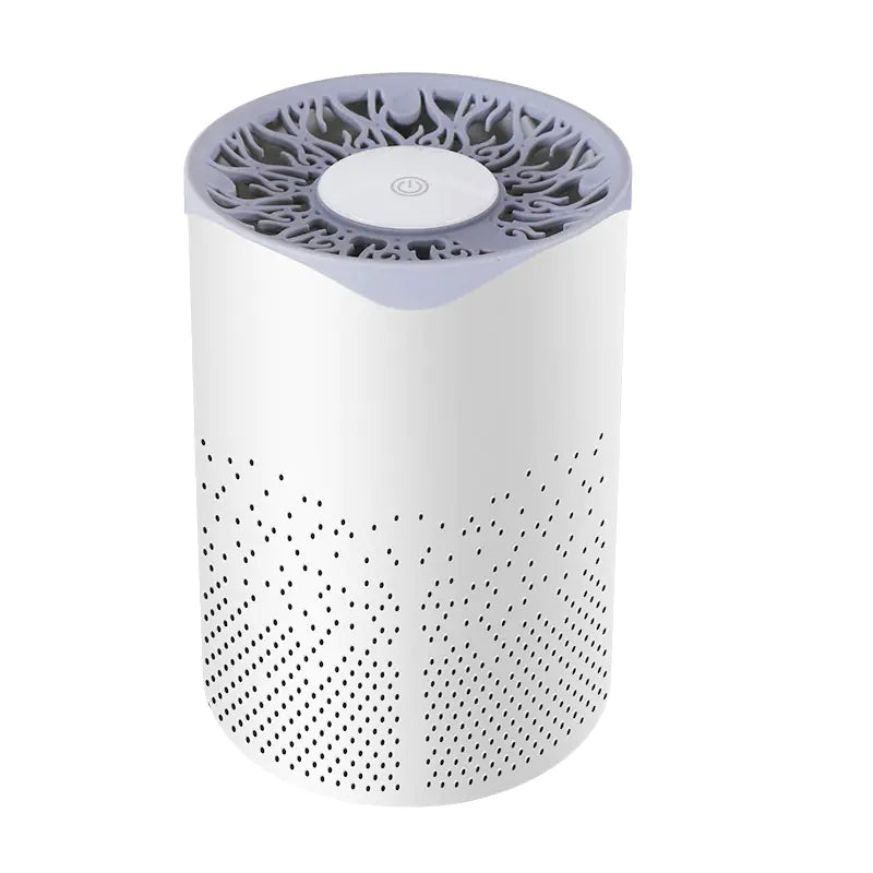 Portable Air Purifier for Smoke and Dust - Neutral Office