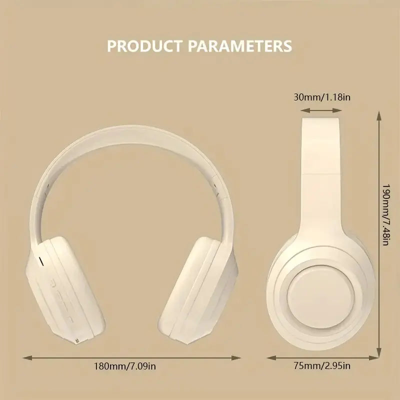 Wireless Portable Noise Reduction Headset - Neutral Office