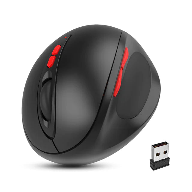 2.4G Ergonomic Wireless Vertical Mouse - Neutral Office