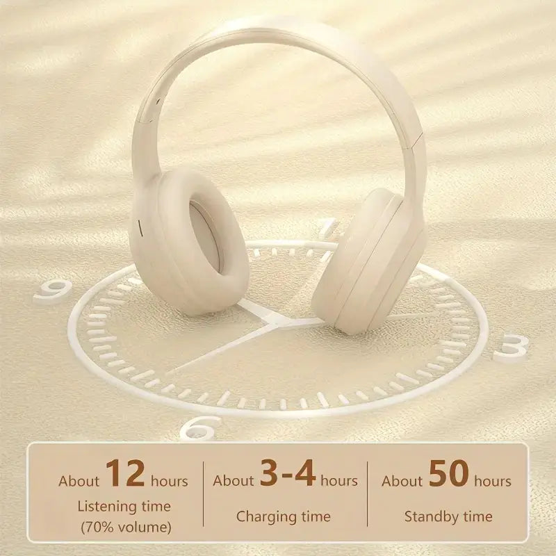 Wireless Portable Noise Reduction Headset - Neutral Office