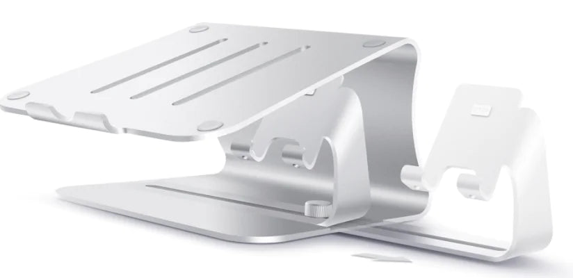 Portable Mini Laptop Stand With USB - Neutral Office