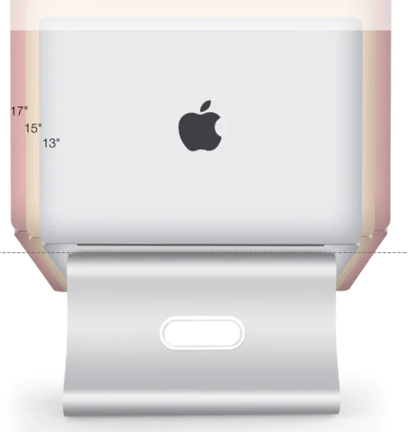 Portable Mini Laptop Stand With USB - Neutral Office