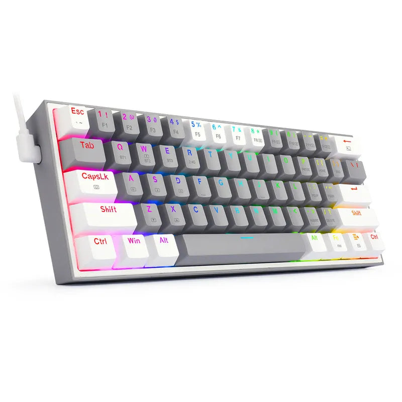 Minimal RGB Light Keyboard - Neutral Office