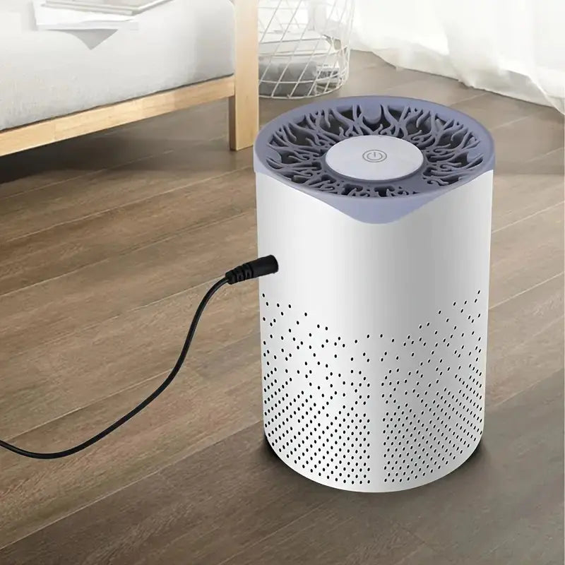 Portable Air Purifier for Smoke and Dust - Neutral Office