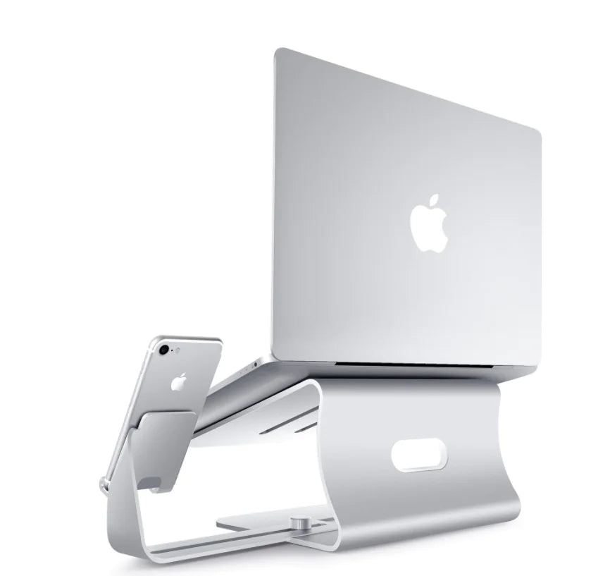 Portable Mini Laptop Stand With USB - Neutral Office