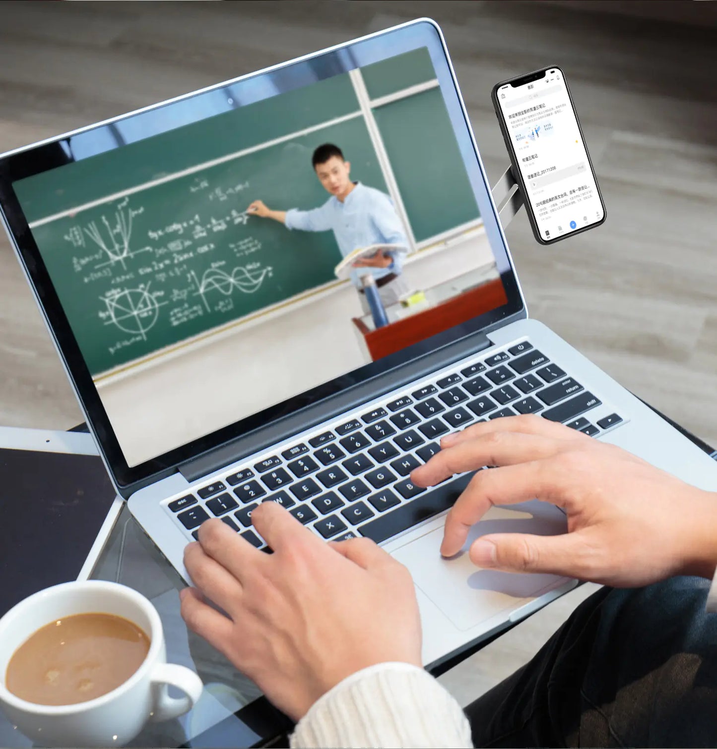 Portable Mobile Holding Stand for Laptop - Neutral Office